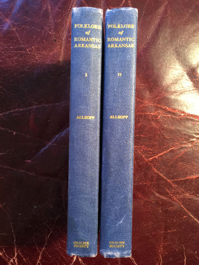Image for Folklore Of Romantic Arkansas Volume I and Volume II Two Volume Hardcover Set Original 1931 Illustrated Set