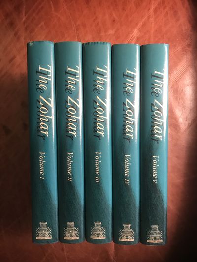 Image for The Zohar The Soncino Press Five Volume Hardcover Set